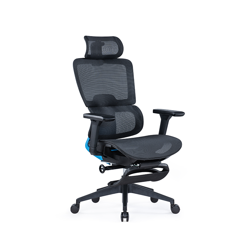 BL-853A-1-JT  Ergonomic Executive Office Chair with Lumbar Support  High-Back Boss Chair