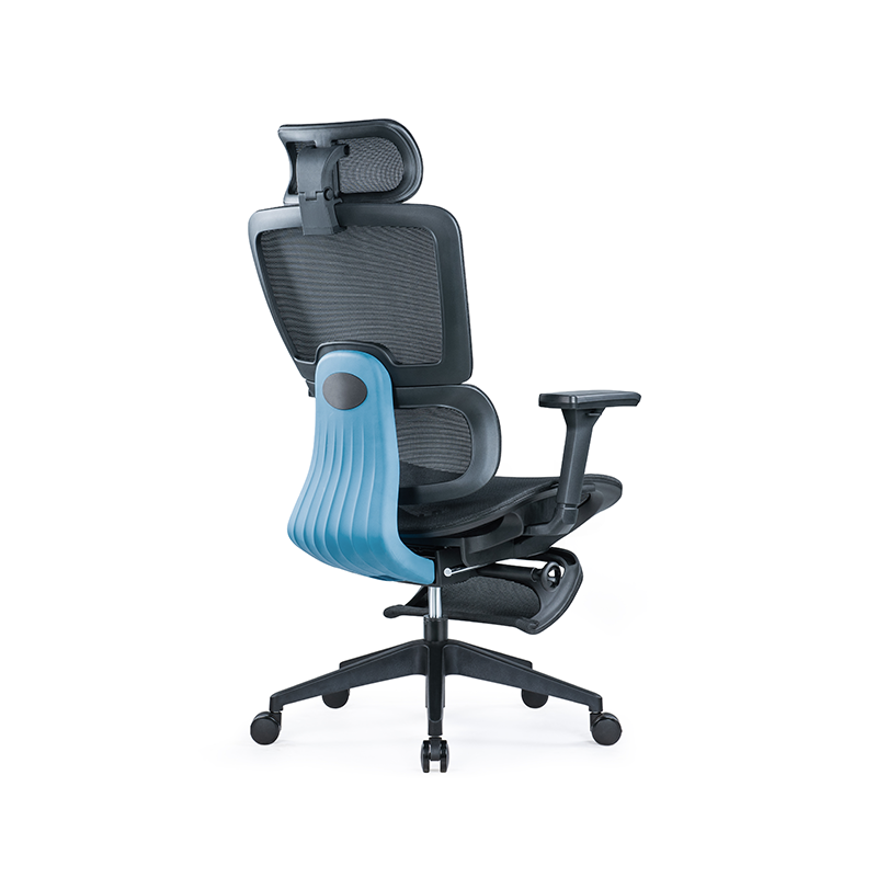BL-853A-1-JT  Ergonomic Executive Office Chair with Lumbar Support  High-Back Boss Chair