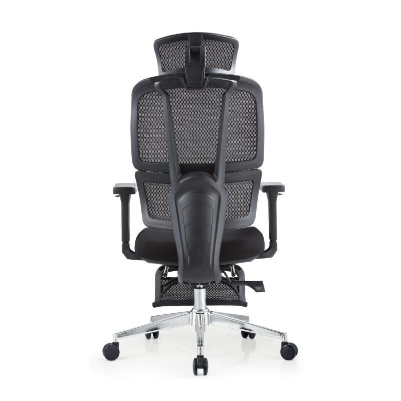 BL0034AM —T  Modern High-End Executive Chair for Bosses - PU Leather Finish, Lumbar Cushion And Armrest Adjustment Office Chair