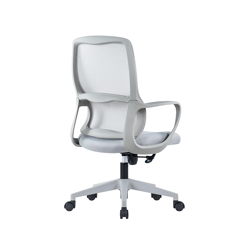 BL-852BG Modern Office White Mesh Swivel Office Chair