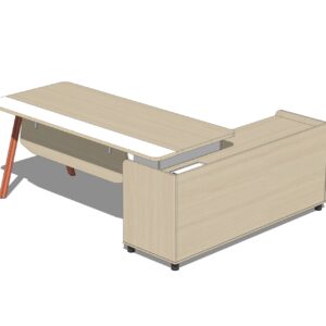 01-LE-710-20经理台01-1-scaled-1.jpg LE710 Office Desk Executive Competent Table Workstation Office Table
