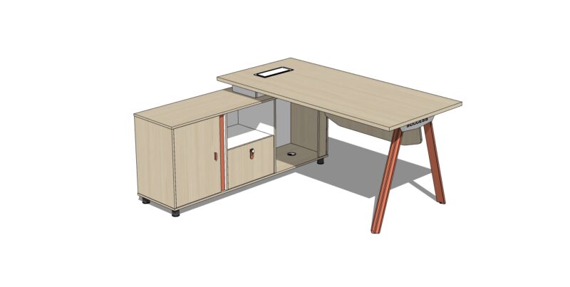 LE711 Office Desk Executive Competent Table Workstation Office Table