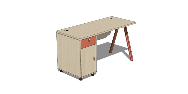 LE711 Office Desk Executive Competent Table Workstation Office Table