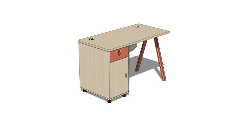 LE711 Office Desk Executive Competent Table Workstation Office Table
