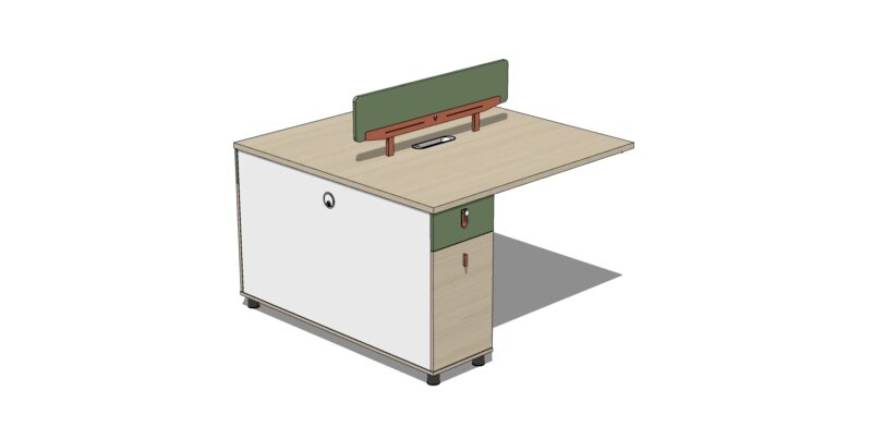 07-LE-720B两人职员续桌02.jpg LE720 Office Desk Executive Competent Table Workstation Office Table