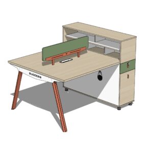 08-LE-721高柜两人职员桌01.jpg LE721 Office Desk Executive Competent Table Workstation Office Table