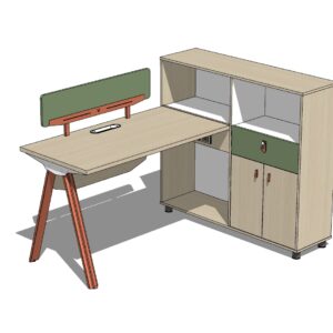 10-LE-723高柜单人职员桌01.jpg LE723 Office Desk Executive Competent Table Workstation Office Table