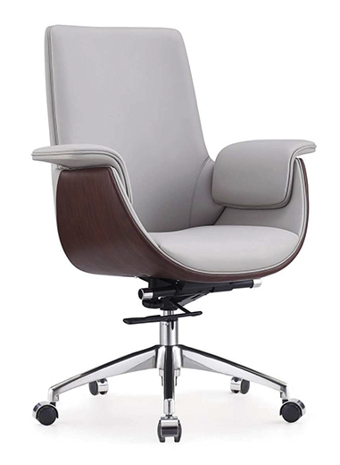 6650B.jpg 6650 Leather Office Chair Swivel Chair for Computer Desk