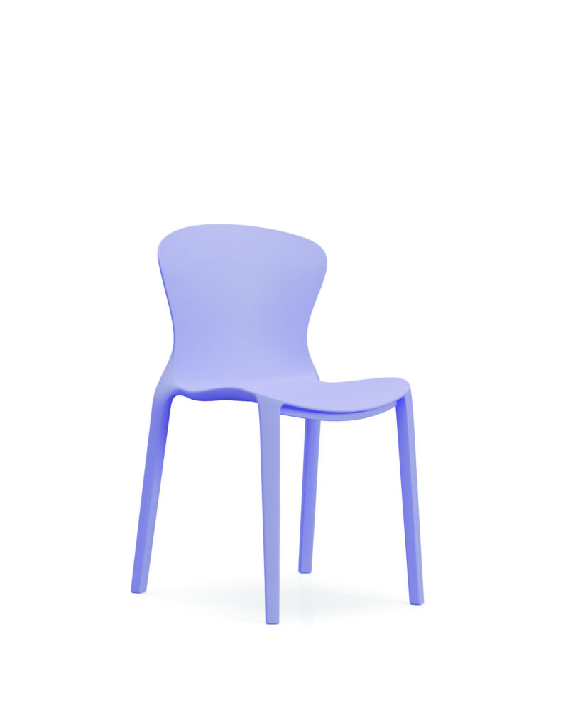 870 Plastic Chairs One-piece Injection Molding Plastic Chairs