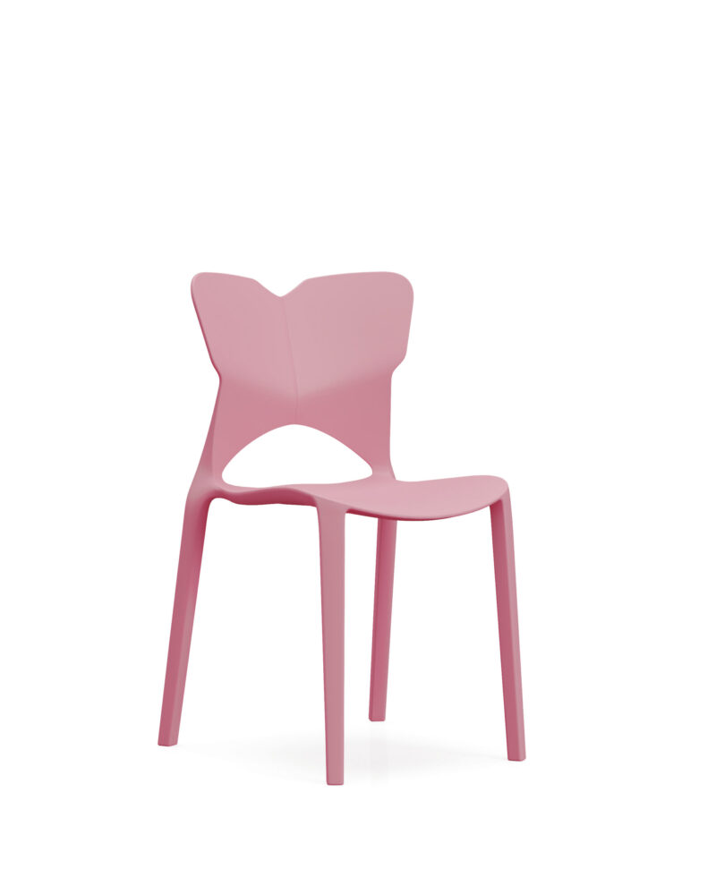 871-粉-01-scaled-1.jpg 871 Plastic Chairs One-piece Injection Molding Plastic Chairs