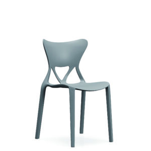 872-灰色-01-scaled-1.jpg 872 Plastic Chairs One-piece Injection Molding Plastic Chairs