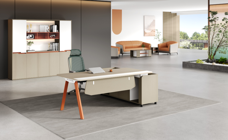 LE710-20经理台-02-1.png LE710 Office Desk Executive Competent Table Workstation Office Table