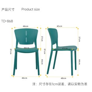 868 Plastic Chairs One-piece Injection Molding Plastic Chairs