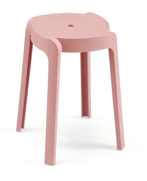Round Stool Plastic Chairs One-piece Injection Molding Plastic Chairs