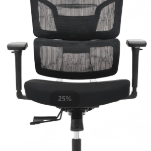 Stylish Mesh Desk Chair for Small Spaces - Home Office Seating Solution