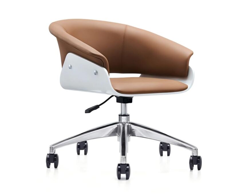 WPS图片1.jpg B003 Leather Office Chair Swivel Chair for Computer Desk