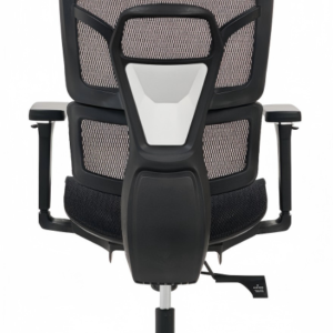 Durable Office Seating with 5-Star Aluminum Base and Silent Casters