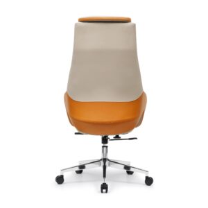 Y001A后背图-scaled-1.jpg Y001 Leather Office Chair Swivel Chair for Computer Desk