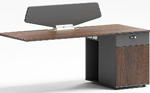 ZF-D1406 Office Desk Executive Competent Table Workstation Extension Section