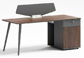 ZF-D1406 Office Desk Executive Competent Table Workstation Extension Section