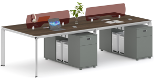ZF-D2412-E Office Desk Executive Competent Table Workstation Staff Desk