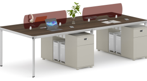 ZF-D2412-E Office Desk Executive Competent Table Workstation Staff Desk