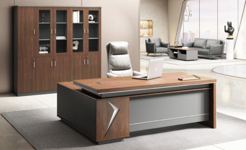 ZF-D2418-C Office Desk Executive Competent Table Workstation Executive Desk