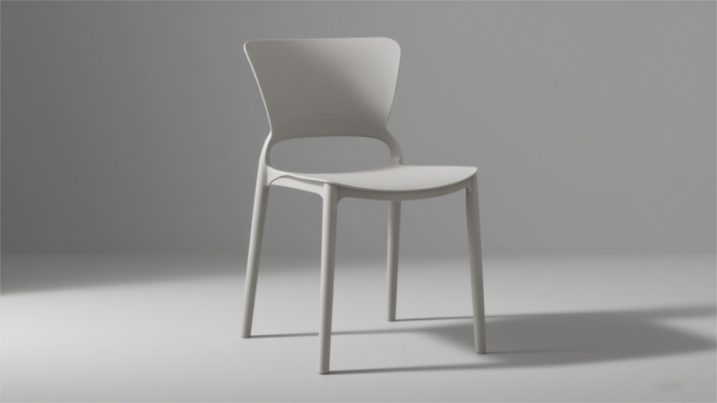 861 Plastic Chairs One-piece Injection Molding Plastic Chairs