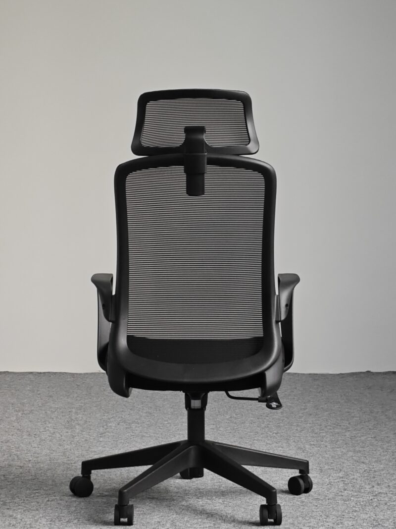 809A-2 Cotton Seat Ergonomic Office Chair with Adjustable Lumbar Support and 2D Headrest