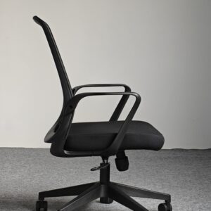 809B-2 Cotton Seat Breathable Mesh Desk Chair - Ergonomic Design for Long Hours Sitting