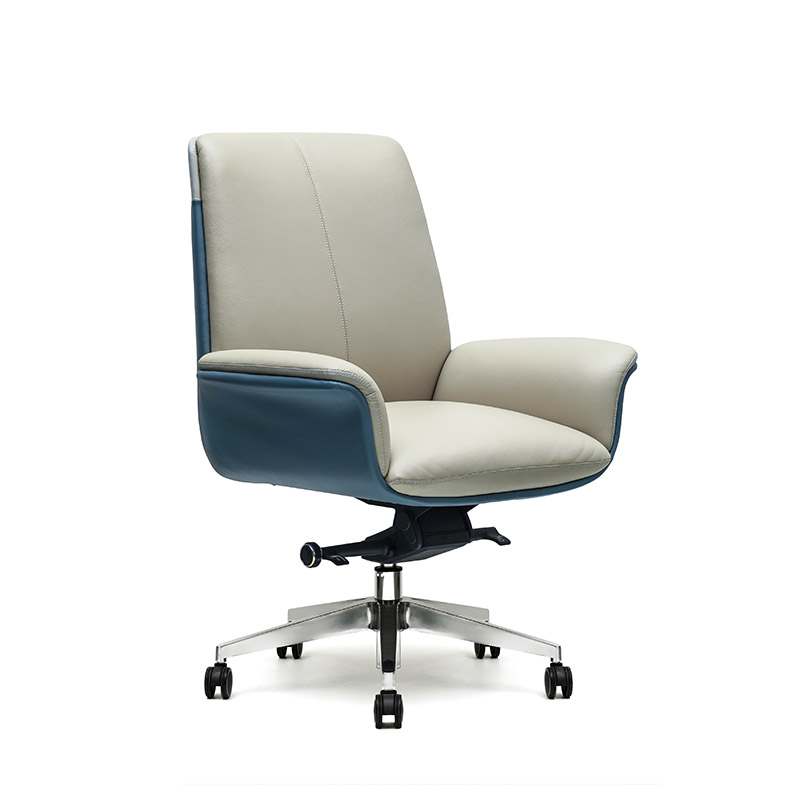Y020 Leather Office Chair Swivel Chair for Computer Desk