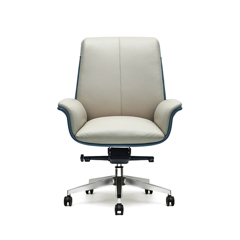 Y020 Leather Office Chair Swivel Chair for Computer Desk