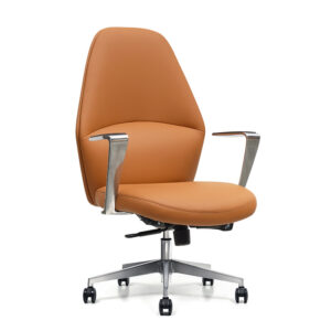 Y006 Leather Office Chair Swivel Chair for Computer Desk