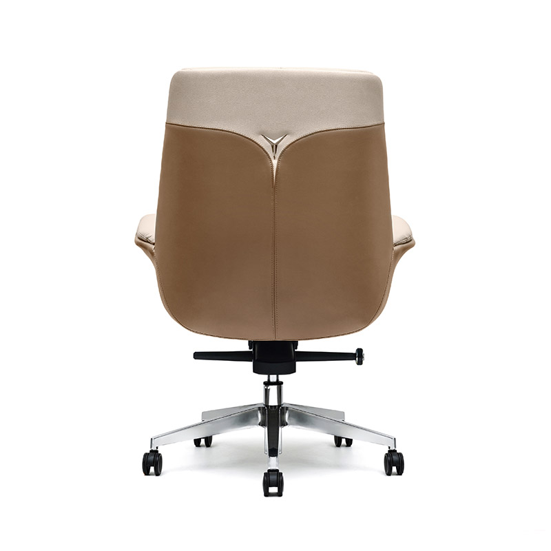 Y020 Leather Office Chair Swivel Chair for Computer Desk