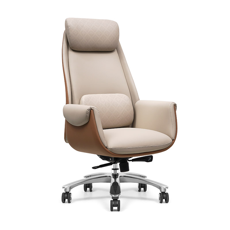 Y005 Leather Office Chair Swivel Chair for Computer Desk