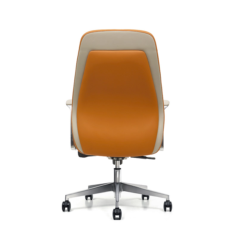 Y002-1 Leather Office Chair Swivel Chair for Computer Desk