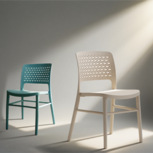 811 Plastic Chairs One-piece Injection Molding Plastic Chairs