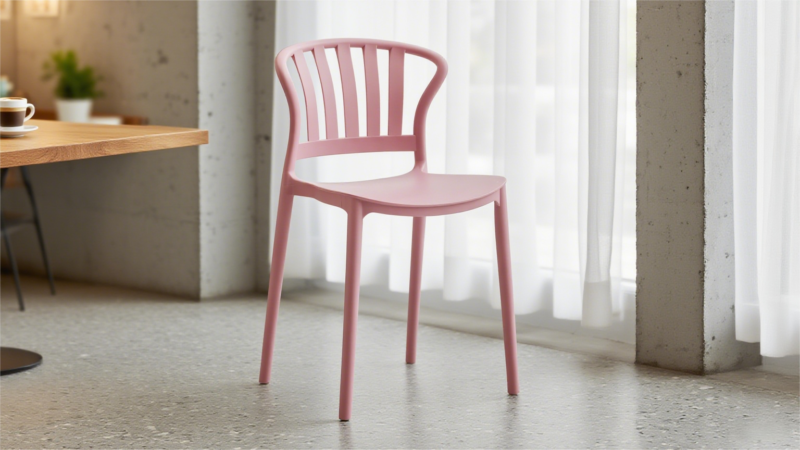给椅子添加背景.png 863 Plastic Chairs One-piece Injection Molding Plastic Chairs