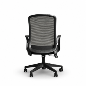 809B-2 Cotton Seat Breathable Mesh Desk Chair - Ergonomic Design for Long Hours Sitting