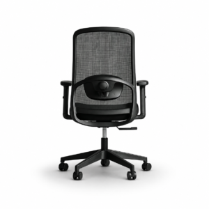810B-2 Cotton Seat Ergonomic Computer Chair with Synchronous Tilt Mechanism and Mesh Back