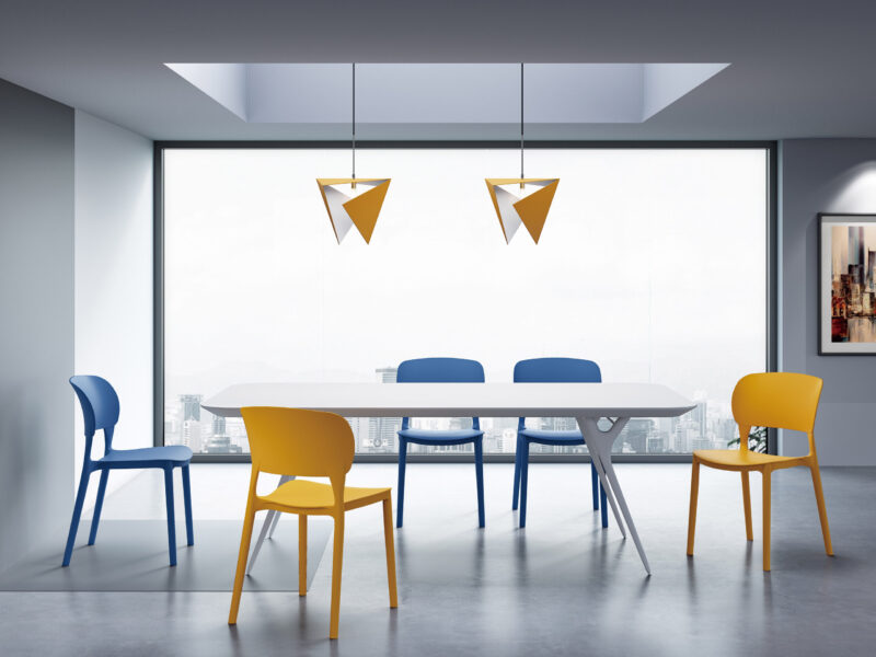 869 Plastic Chairs One-piece Injection Molding Plastic Chairs
