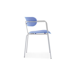 蓝色-02-scaled-1.jpg ST014 High-End Ergonomic Mesh Office Chair Swivel Home Office Chair