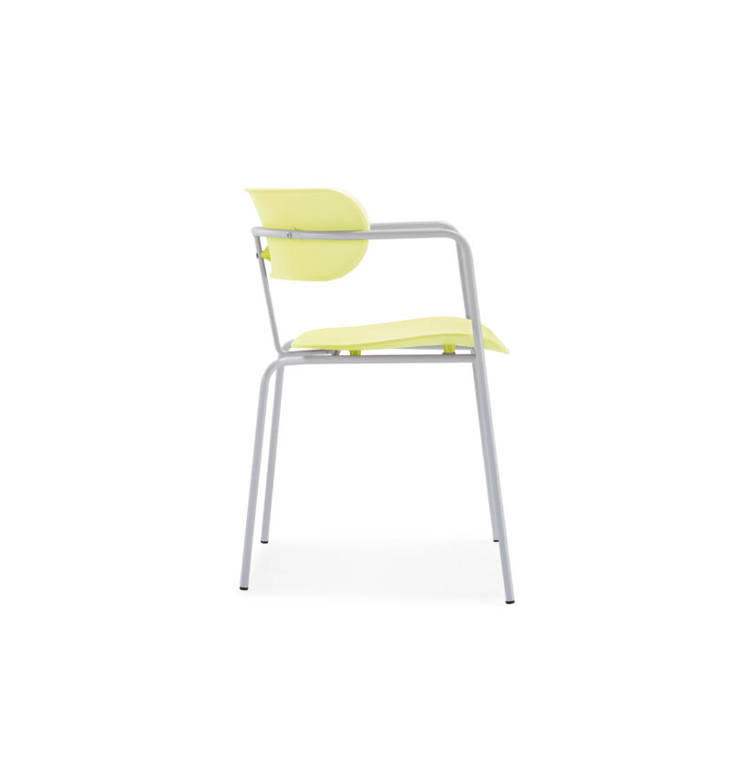 黄色-02-scaled-1.jpg ST014 High-End Ergonomic Mesh Office Chair Swivel Home Office Chair